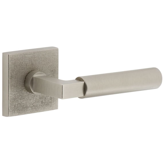 Viaggio Qadmlncon-Sth_Prv_238_Rh Motivo Right Handed Solid Brass Privacy Door Lever Set -