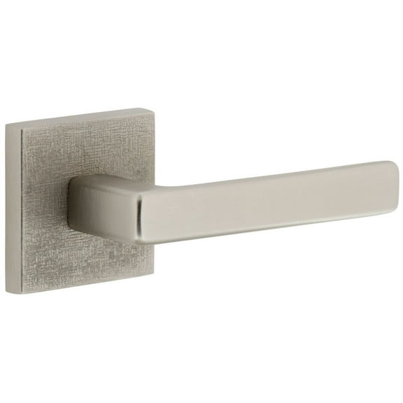 Viaggio Qadmlnlus_Sd_Rh Motivo Solid Brass Non-Turning One-Sided Dummy Door Lever - Nickel