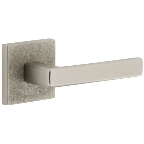 Viaggio Qadmlnlus_Sd_Rh Motivo Solid Brass Non-Turning One-Sided Dummy Door Lever - Nickel