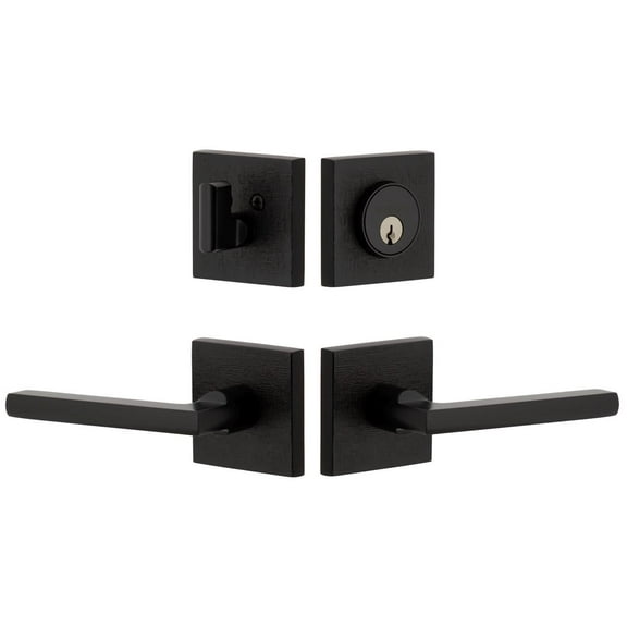 Viaggio Qadmlnmil_Combo_234_Lh Motivo Left Handed Solid Brass Single Cylinder Keyed Entry