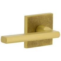 Viaggio Qadmlnmil_Psg_238_Lh Motivo Left Handed Solid Brass Passage Door Lever Set - Brass