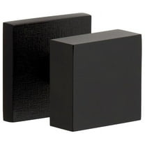 Viaggio Qadmlnqad_Sd Motivo Solid Brass Non-Turning One-Sided Dummy Door Knob - Black