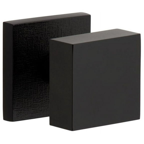 Viaggio Qadmlnqad_Sd Motivo Solid Brass Non-Turning One-Sided Dummy Door Knob - Black