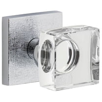 Viaggio Qadmlnqdc_Dd Motivo Solid Brass Non-Turning Two-Sided Dummy Door Knob Set - Chrome