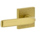 thumbnail image 1 of Viaggio Qadmltbll_Prv_238_Lh Motivo Left Handed Solid Brass Privacy Door Lever Set - Brass, 1 of 7