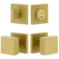 thumbnail image 1 of Viaggio Qadmltqad_Combo_234 Motivo Solid Brass Single Cylinder Keyed Entry Door Knob Set, 1 of 7