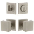 thumbnail image 1 of Viaggio Qadmltqad_Combo_234 Motivo Solid Brass Single Cylinder Keyed Entry Door Knob Set, 1 of 7