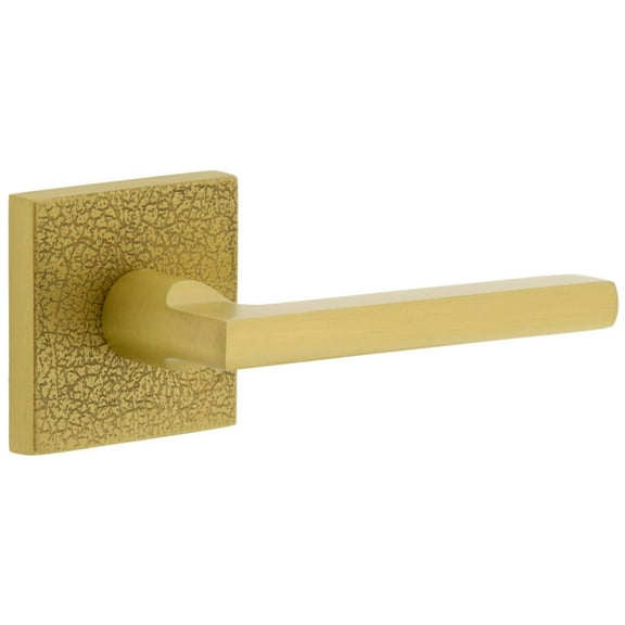 Viaggio Qadmltmil_Psg_238_Rh Motivo Right Handed Solid Brass Passage Door Lever Set -