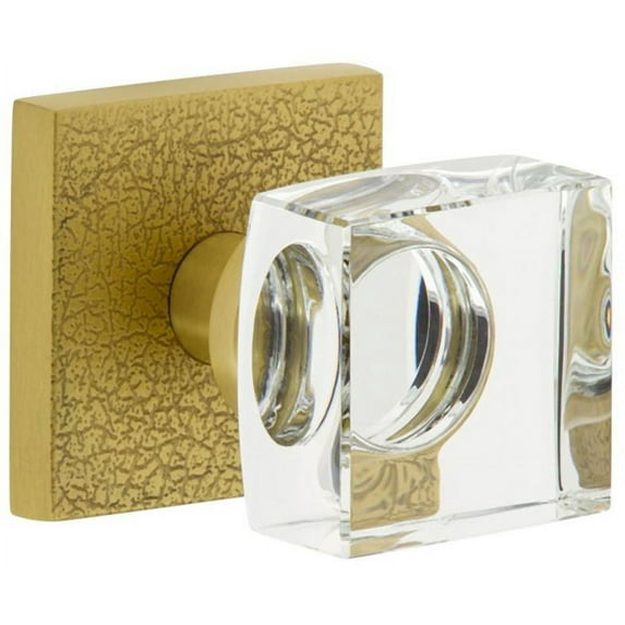 Viaggio Qadmltqdc_Psg_234 Motivo Solid Brass Passage Door Knob Set - Brass