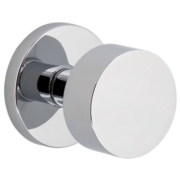 Viaggio 620001 Circolo Solid Brass Passage Door Knob Set - Chrome