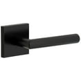 thumbnail image 1 of Viaggio Qadmod_Psg_234_Rh Quadrato Right Handed Solid Brass Passage Door Lever Set - Black, 1 of 7