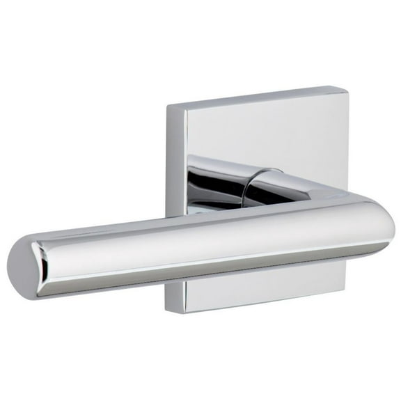 Viaggio Qadmod_Sd_Lh Quadrato Left Handed Solid Brass Non-Turning One-Sided Dummy Door