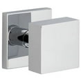 thumbnail image 1 of Viaggio Qadqad_Prv_234 Quadrato Solid Brass Privacy Door Knob Set - Chrome, 1 of 7
