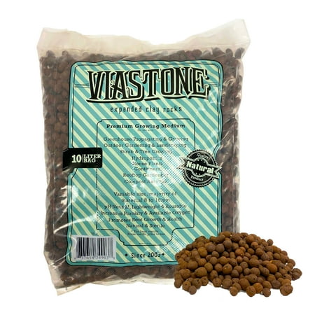 Viagrow 10 Liter Viastone Hydroponic Gardening Medium Grow Rock