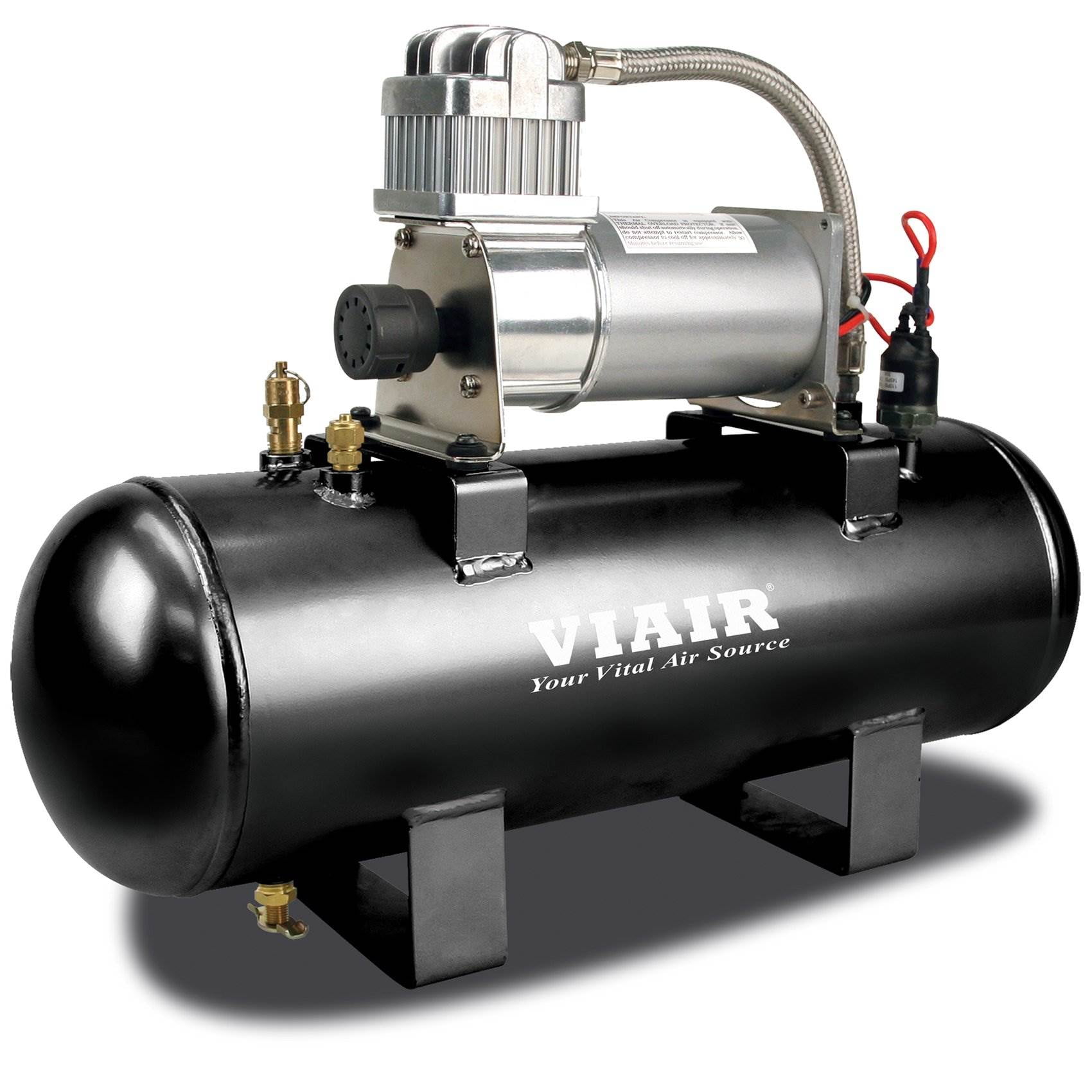 Viair 150 PSI 2-Gallon Tank 12V 280C Pewter Air Compressor Source Kit for Tires Sansujyuku sansujyuku.com