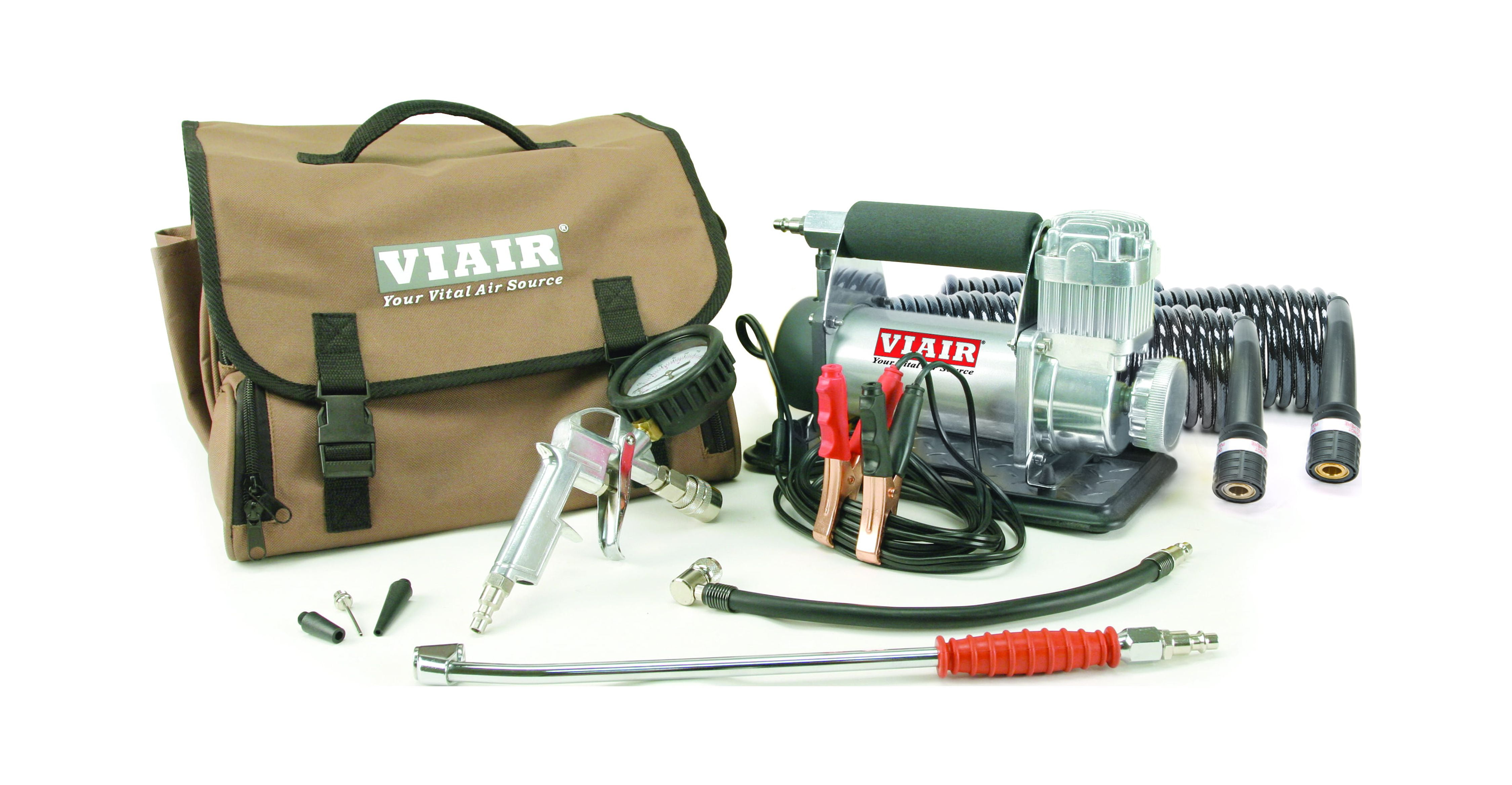 VIAIR 400P RV 12-Volt(12v) Automatic Portable Compressor Kit, RV Tire  Inflator/Pump, For Class C Motorhomes, 150 PSI 40047 - The Home Depot