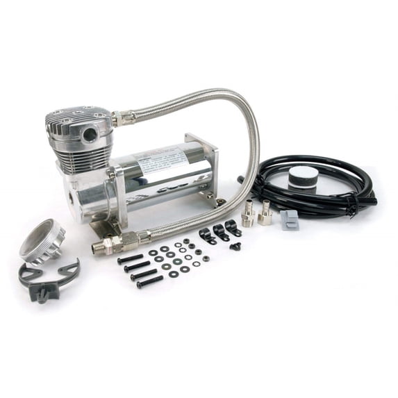 Viair Chrome Compressor Kit,3/8" Port,12V,33Pr 42042