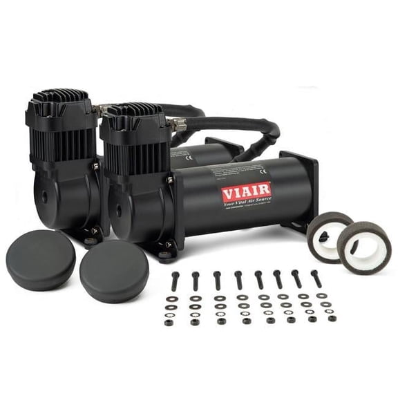 Viair 444DB 200PSI Dual 444 High Performance Stealth Black Compressors