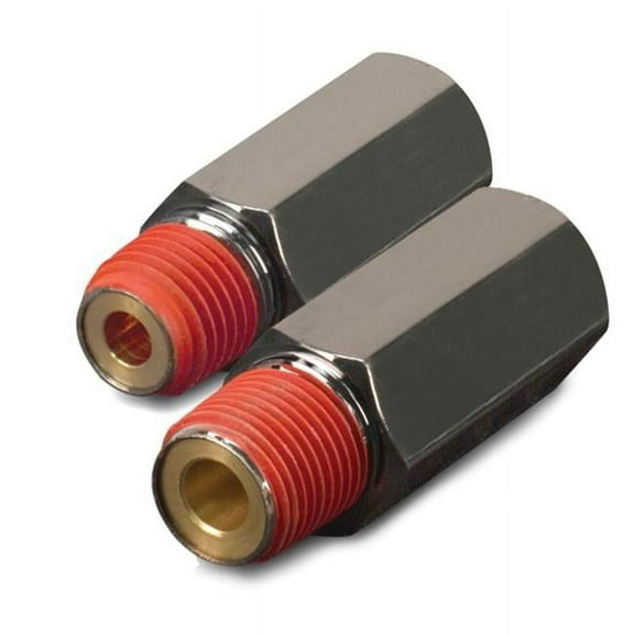 Viair 92822 0.25 in. F to 0.25 in. M Black Nickel Plated Check Valve