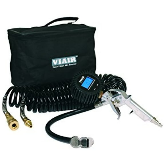 Viair Digital Tire Inflation Kit with 2.5 in Digital Tire Gun 00044