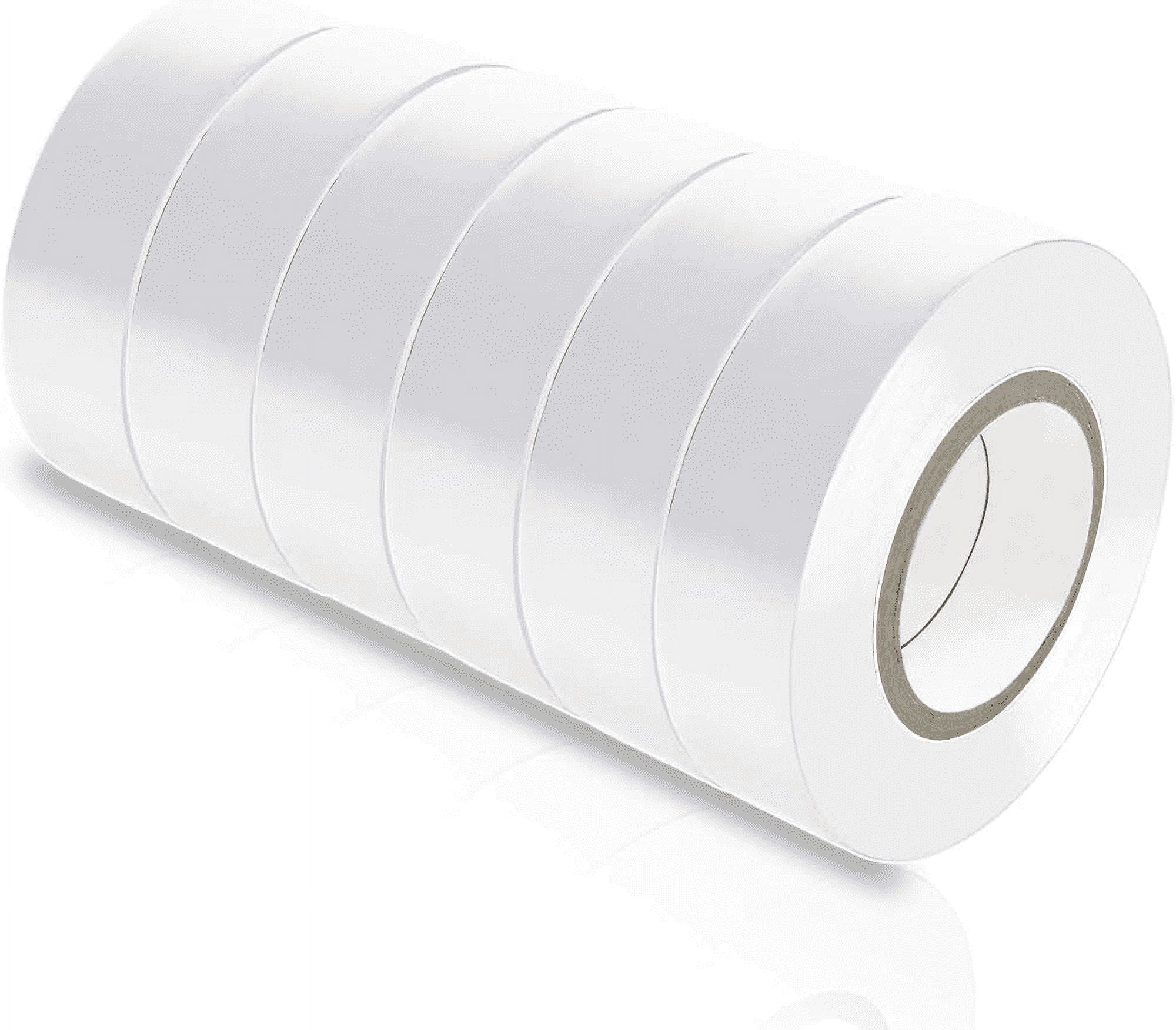 Viaky 6 Pack Electrical Tape 0.6" x 50' Industrial Duct Tape Rolls