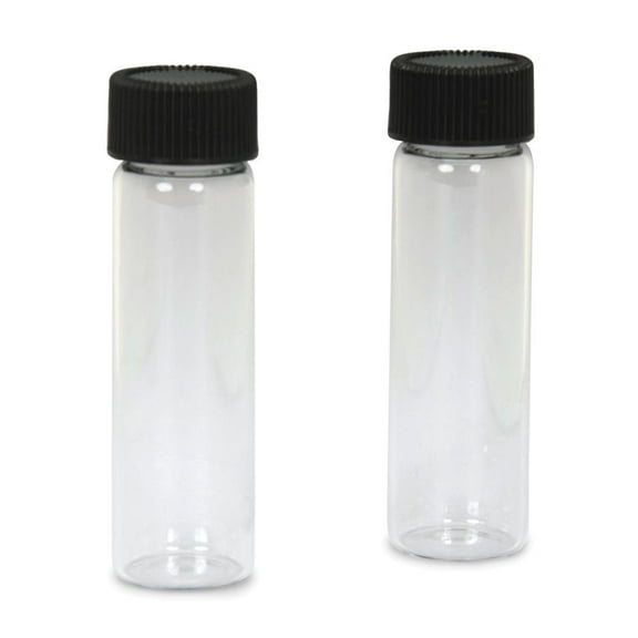 Vial, Glass Screw-Cap, 8 Dram, Pack Of 12