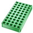 thumbnail image 1 of Vial Rack,Single Holds 50 Standard 12mm 2ml Vial, Plastic Centrifuge Tube Rack Holder,Green,2pcs, 1 of 4