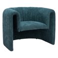 thumbnail image 1 of Viana Accent Chair Aquamarine Accent Chair, Modern Style, Super soft and fuzzy sherpa fabric, Plywood, Indoor Living, 1 of 5