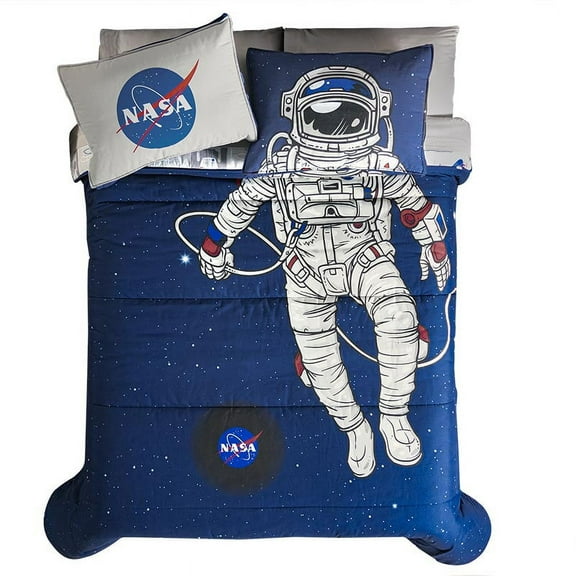 Vianney 23-Piece Space Astronaut Comforter Bedding Sets, Twin