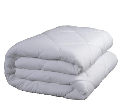 Vianney King Size Duvet Blanket - Soft Light Grey Color - Lightweight and Durable Fabric - Cozy Year-Round Comfort for Modern Bedroom Elegance