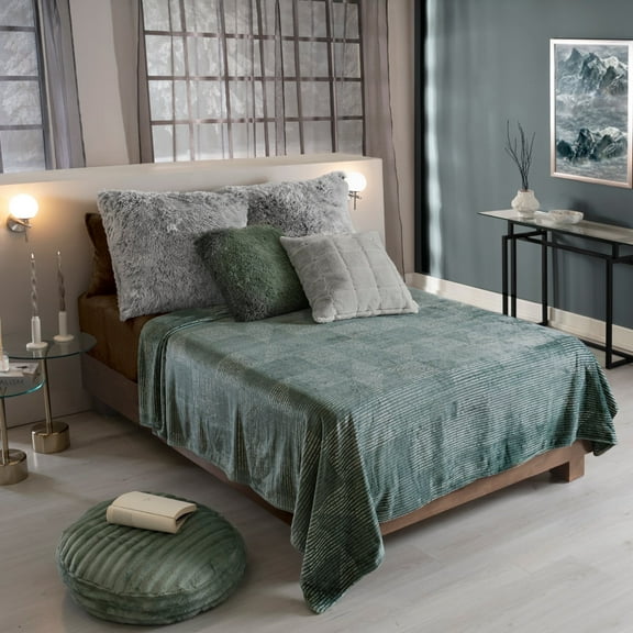 Vianney - Lightweight Blanket - Kansas/King Size - Ultra-Soft Beauty Soft 100% Polyester Shell and Fill - Breathable Year-Round Warmth - Machine Washable