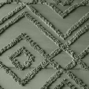 Vianney Talpa Reversible Comforter Set Queen Size with 1 Decorative Cushion and 2 Pillowcases Striped Brown Tan Cream Blue Cozy Lightweight All-Season Bedding