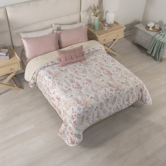 Vianney - Winter Blanket - Austria King Size - Ultra-Soft Beauty Soft Front with Premium Sherpa Back - Oversized Warmth for Cold Nights