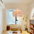thumbnail image 1 of Viaurbe Unique White Rattan Pendant Lamp Shade Quality Kitchen Island Ceiling Light, 1 of 12