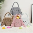 thumbnail image 1 of VibHome Easter Baskets Bags for Kids Gift Happy Easter Bunny Long Ears Bags Easter Basket Buckets Easter Tote Bags Children Gift Storage Handbag on Clearance!, 1 of 9