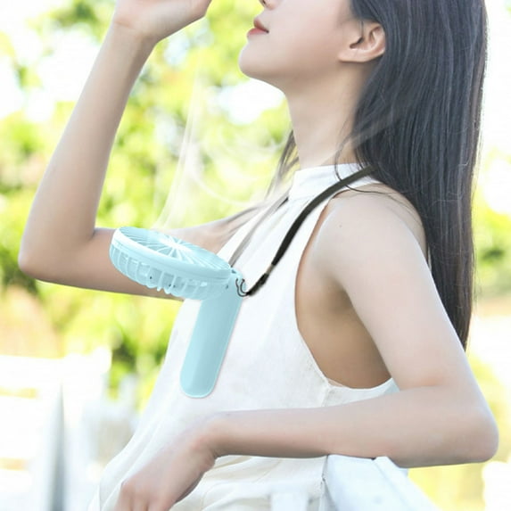 Fans That Blow Cold Air VibHome Handheld Fans New Usb Handheld Fans- Reversible Fans Head- Vertical Blowing- 3 Wind Speeds- Mini Desktop Rechargeable Brushless Folding Easy Storage Small Fans