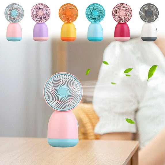 Portable Fan VibHome Handheld Fans Portable Fans Handheld Fans Children's Gift Cute Fans Suitable For Women's Gift USB Fans Long Life Large Wind Volume Small Fans