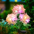 thumbnail image 1 of VibHome Hydrangea Flowers Solar-PoweRed Lights Hydrangea Solar Light Garden Decorative Light, 1 of 7