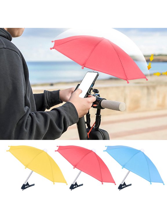 Mobile Phone Clip Umbrella Mobile Phone Umbrella Outdoor Mobile Phone Rain And SunShade Umbrella Mobile Phone Sun Protection And Reflective Small Umbr