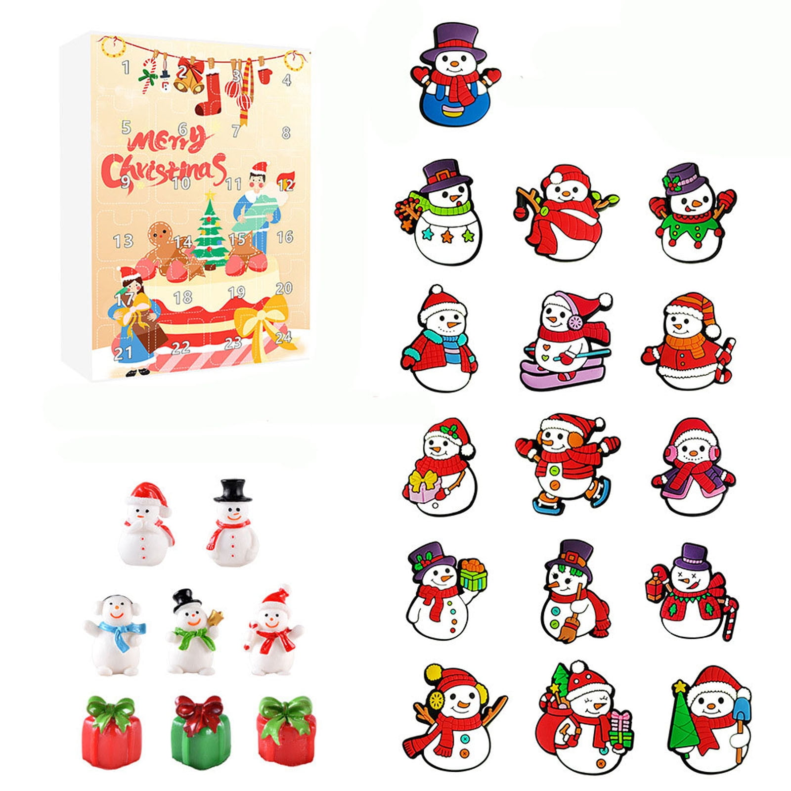 VibHome New 2024 Countdown Calendar Christmas Series Christmas 24