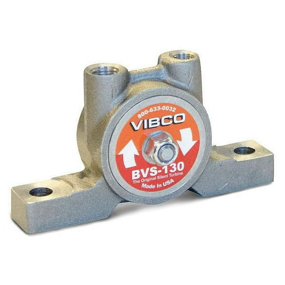 Vibco Pneumatic Vibrator,75 lb,8000 vpm,80 psi BVS-130