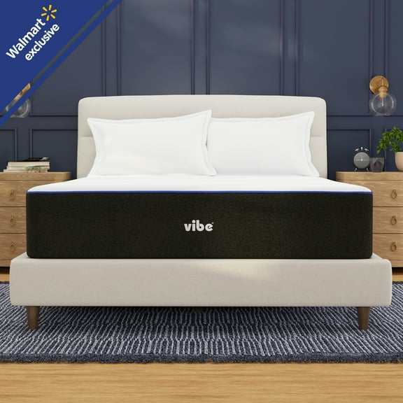 Vibe 12" Queen, Luxury Plush Super Cooling Gel Memory Foam Mattress