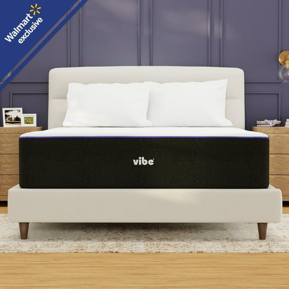 Vibe 13" Full, Luxury Plush Super Cooling Gel Memory Foam Mattress