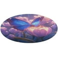 thumbnail image 1 of Vibe Blooming Tulips Round Rugs -Washable Non-Slip Small Round Area Rug Throw Soft Circle Rugs for Bedroom, Modern Print Indoor Carpet for Entryway Sofa Living Room, 1 of 6