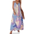 thumbnail image 1 of Vibe Blooming Tulips Sleeveless Dress Woman Fashion Long Dresses Women's Summer Suit Dress Summer 2025 Women, 1 of 7