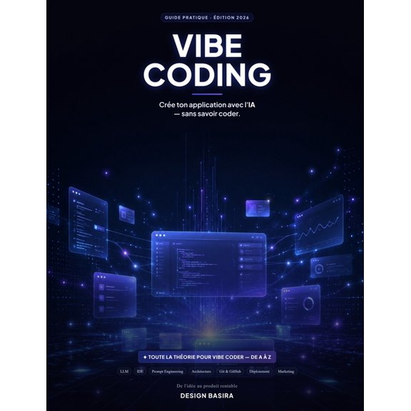 Vibe Coding Mastery Vibe Coding: Cre ton application avec l'IA sans savoir coder - toute la thorie du vibe coding, de l'ide au produit re, Book 1, (Paperback)