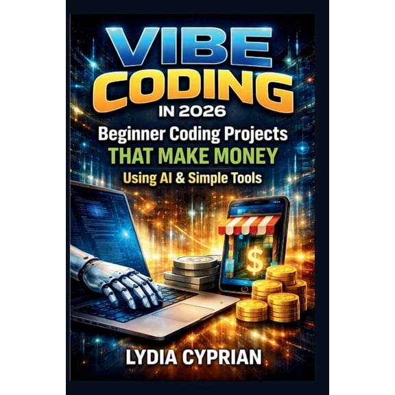 Vibe Coding in 2026: Beginner Coding Projects that make money using Ai & Simple Tools, (Paperback)