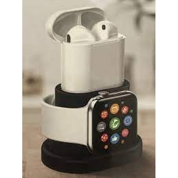 Vibe Essentials Stand for Apple Watch & AirPods, Blue