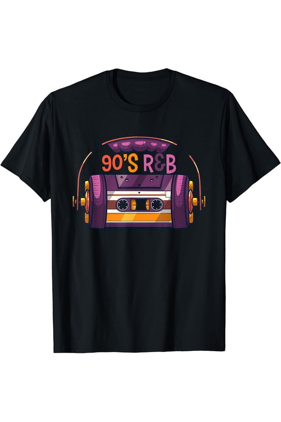 Vibe Retro Cassette Tape Old-School 90S R & B Music Rnb Fans T-Shirt