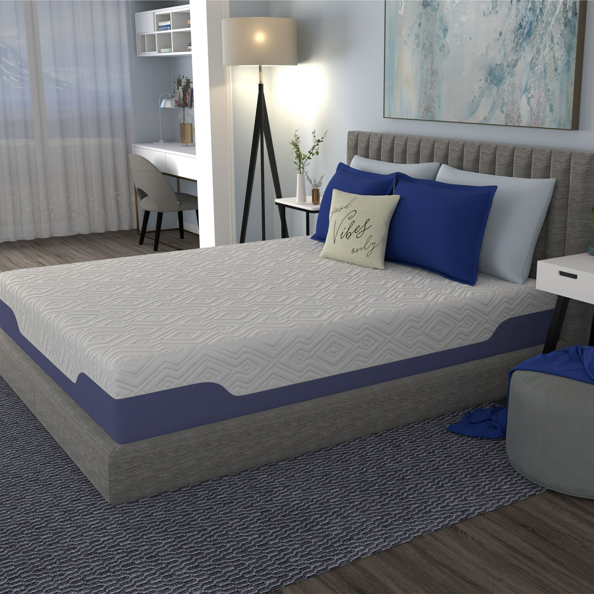 Vibe Supreme Cooling 10” Hybrid Mattress, Queen